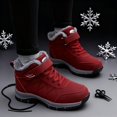 thumbnail image 5 of Winter Men's Anti-Slip Fleece Snow Boots, Thick Cotton Padded Warm Short Boots for Couple Matching, 5 of 5