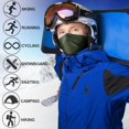 thumbnail image 1 of Lunfar Men's Extreme Cold Weather Face Mask Neck Warmer for Winter Sports, 1 of 5