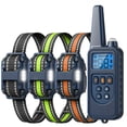 thumbnail image 3 of CNKOO Smart Remote Dog Training Collar with LED Lights  Beep  Vibration  Safe Shock - Multi-Dog Training System  USB-Powered  Long Range Remote Control  Ergonomic Design with LCD Screen &, 3 of 4