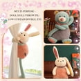 thumbnail image 6 of 19Inch Adorable Cuddly Rabbit Bear Plush Stuffed Animal Toy - Soft Huggable Companion & Comfort Sleeping Dolls, 6 of 7