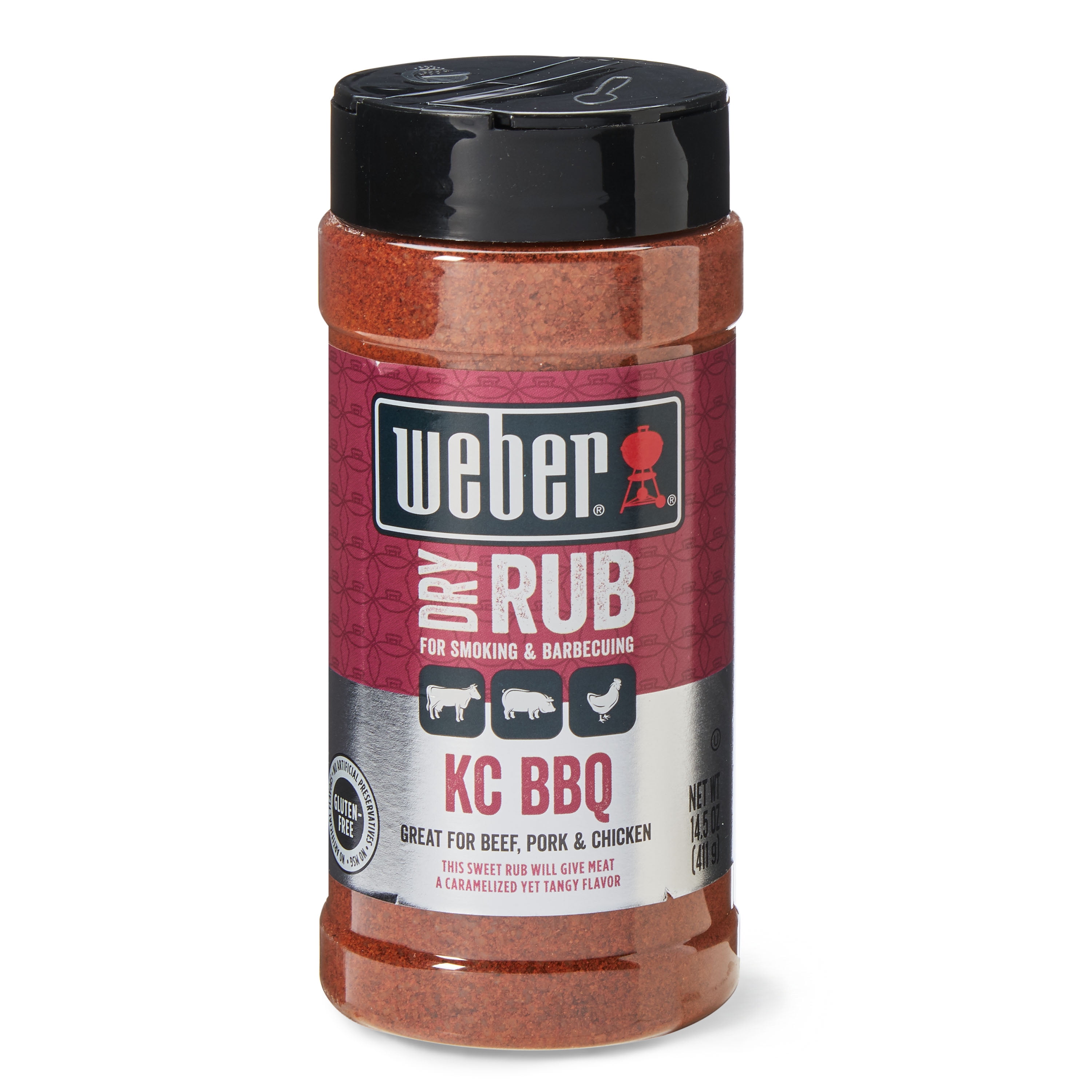 Weber® Savory Barbecue Dry Rub 13.5 oz. Shaker