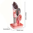 thumbnail image 4 of Inteprter Cepillo de esponja Sartén portátil Limpieza extraíble Cepillos suaves de silicona Utensilios de cocina Fregadero Dispensador de inodoro Suministros de limpieza para el hogar Rosa Inteprter HA011709-03, 4 of 6