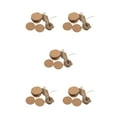 thumbnail image 1 of paramount NEW Kitchen 100Pcs Blank Kraft Paper Hanging Hole Gift Label Diy Craft Paper 1pcs 5Set, 1 of 6