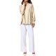 thumbnail image 2 of Suéter de cuello alto para mujer INSPIRE CHIC, tops para un guardarropa de invierno elegante, 2XL color caqui claro, 2 of 6