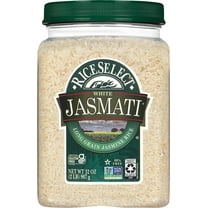 RiceSelect Jasmati Rice, American-Style Jasmine Rice, 2 lb Jar