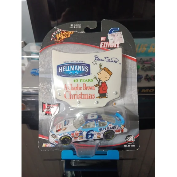 cBill Elliott #6 A Charlie Brown Christmas Hellman's 2006 Winners Circle 1:64 Car