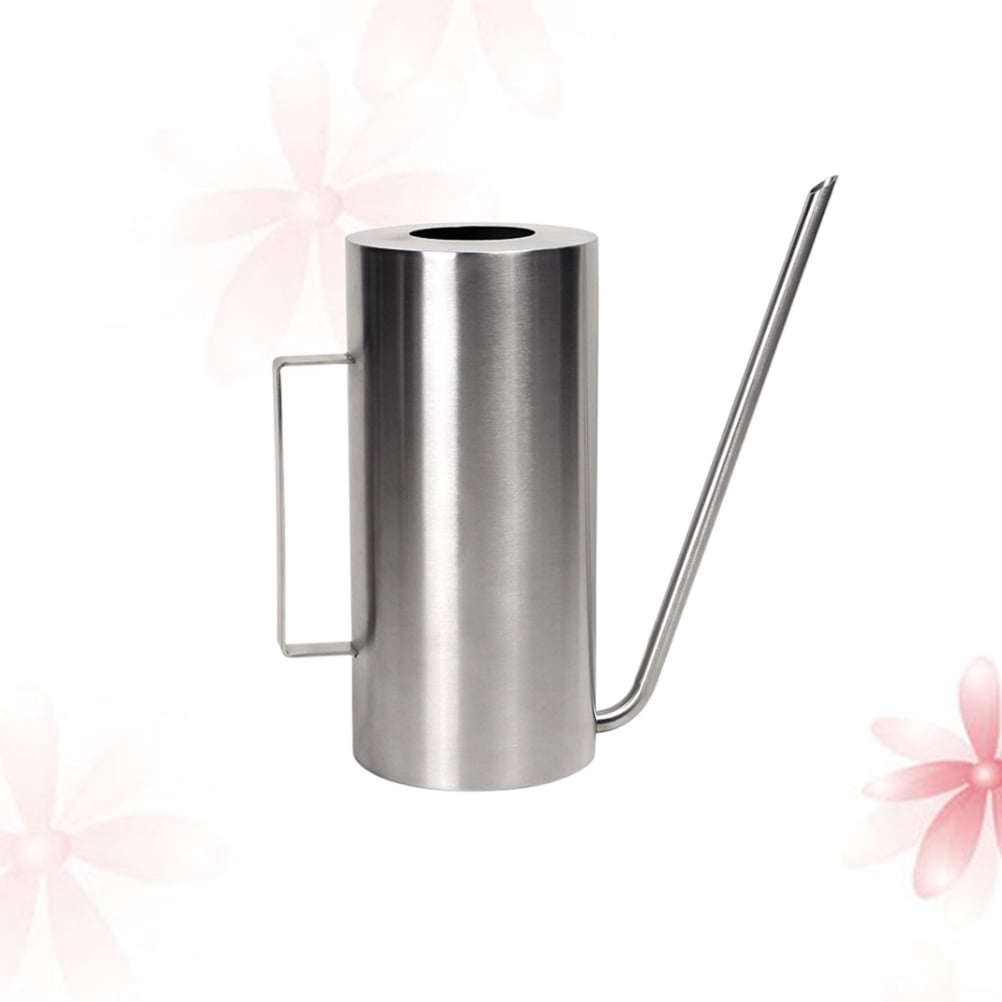 HOOWIFFY Gardening Watering Can for Potted Plants Home 1PC 11.8x9.4x4.3In Silver