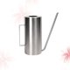 thumbnail image 1 of Raindrops 1Ud Metal Watering Kettle Plateado Con Ergonómico Para Regar Y Plantas En Casa, 1 of 8