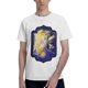 thumbnail image 4 of Hazbin Hotel Camiseta para hombre Graphic Text Pool 3D Printing Street Casual Short Sleeve Printed Clothing Basic Blanco/3XL, 4 of 6
