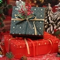 thumbnail image 4 of onlyliua para El Hogar Ramitas y Hojas Navideñas Doradas y Rojas, Corona de Navidad de Frutos Rojos, Accesorios Decorativos de Ratán para Hacer Uno Mismo, 4 of 6