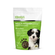 Tomlyn Multi-Vitamin Bacon Flavor Chews for Puppies, 30 Chews