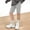 Gray, variant on Tranfacy Toddler Girls 2-13 Years Summer Shorts Stretchy Slim Mid Length Half Pants