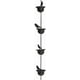 thumbnail image 2 of rain chain for gutters, metal, rain chain, cup, rain catcher chain, handmade, garden, display, pendant, decorations, replacement Ref: 7146, 2 of 5