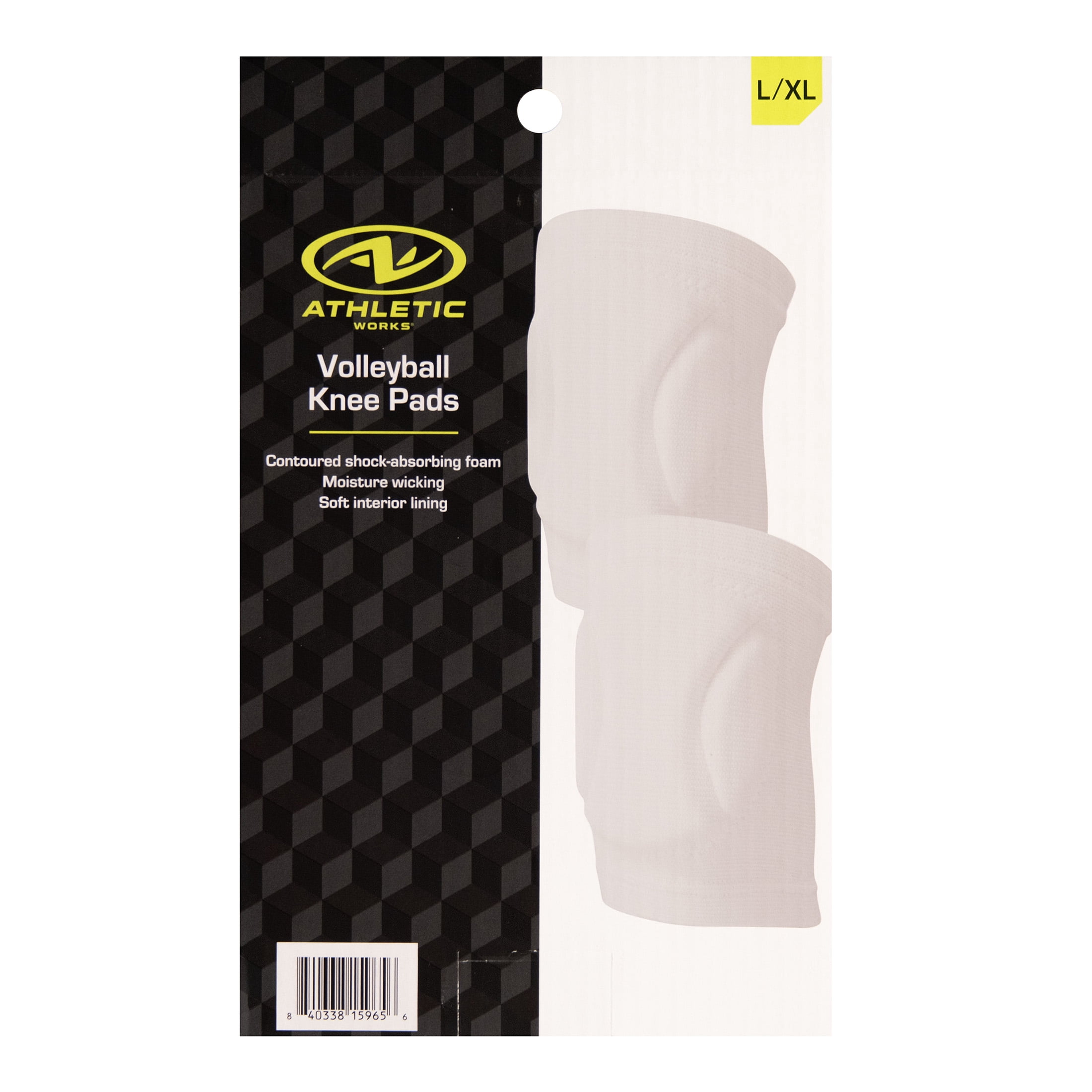 Athletic Works Volleyball Knee Pads, Unisex, L/XL