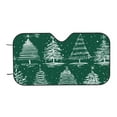thumbnail image 7 of Fotbe Christmas Trees Car Windshield Sunshade | Sun Visor Protector Front Window Shade, Keeps Out UV Rays, Keeps Your Vehicle Cool-Small, 7 of 7