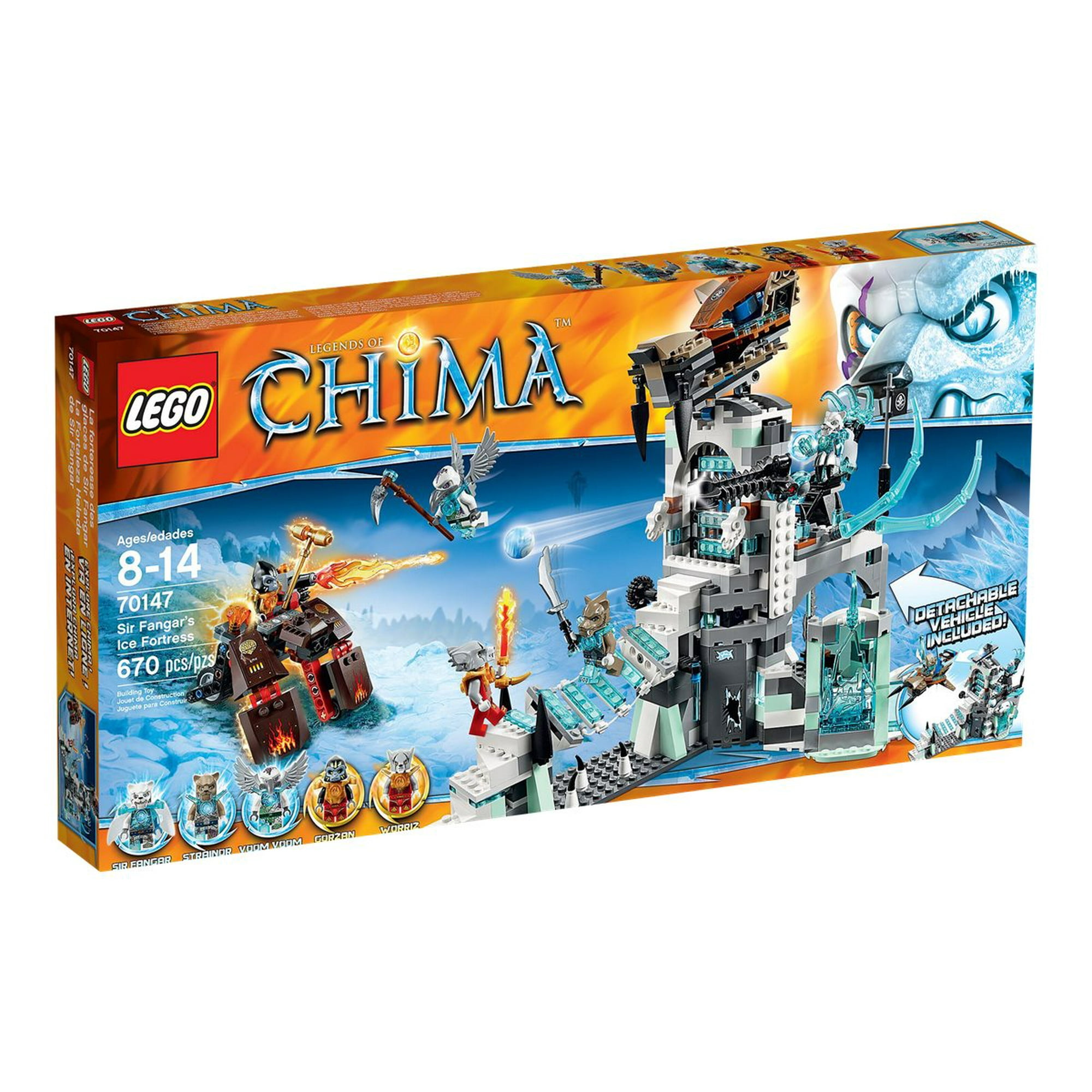 LEGO Legends of Chima 70147 - Sir Fangar's Ice Fortress - Walmart.ca