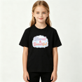 thumbnail image 2 of Blessed and Beautiful Girls Graphic Tee Faith Inspirational 100% Cotton Kids Short Sleeve T-Shirt 4-13Y, 2 of 5