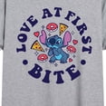 thumbnail image 3 of Lilo & Stitch - Valentine's Day Love At First Bite - Women's Oversized T-Shirt, 3 of 5