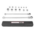 thumbnail image 2 of Double Box End Ratchet Wrench Set, Compact Multifunctional 14 To 19mm Easy To Use Ratcheting Wrench High Strength  for Industrial and Automotive Applications, 2 of 7