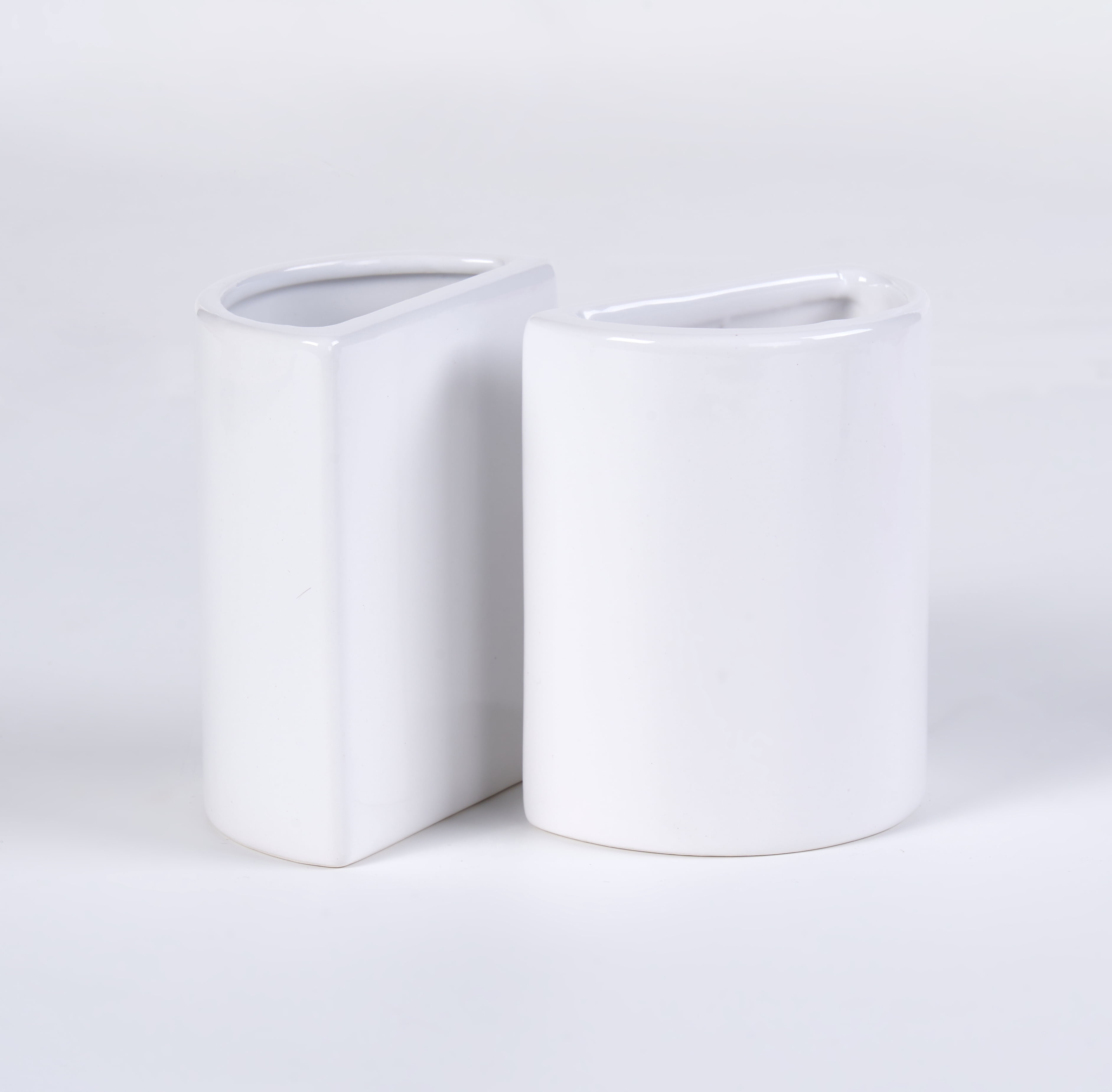 Urban Shop Storage Ceramic Bookends 2" L x 3.5" W x 4.5" H each