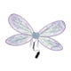 thumbnail image 4 of Alas de hada, alas de mariposa, accesorios de disfraz para festival de Halloween Púrpura, 4 of 9