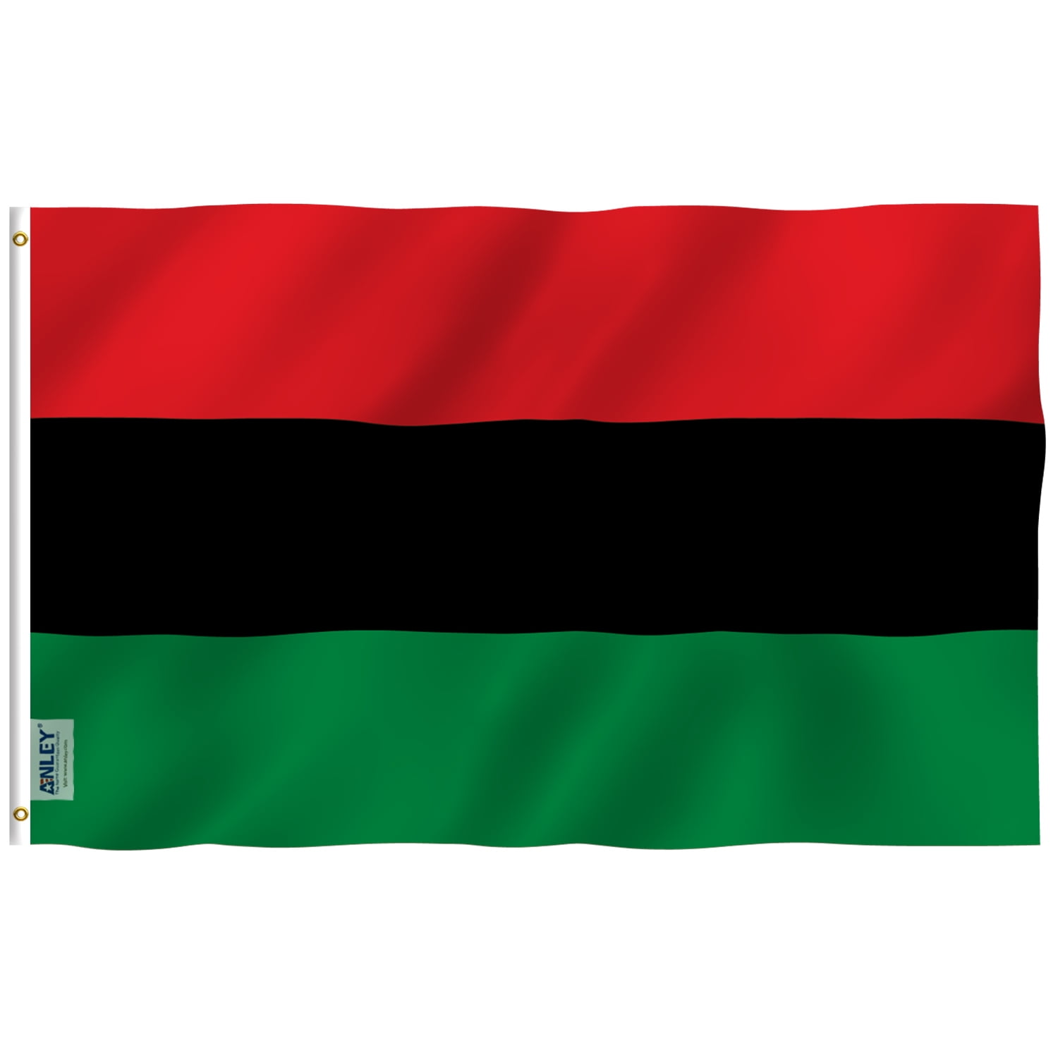 Afro American Flag 12" x 18" IAfrican American Black Lives Matter USA Red Green4