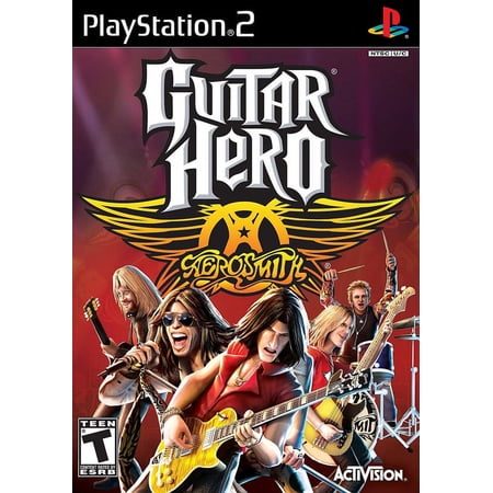 Restored Guitar Hero Aerosmith - PS2 (Refurbished)