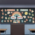 thumbnail image 6 of GuassLee Boho Bulletin Board Decorations for Classroom, 35Pcs Everyone is Welcome Classroom Positive Motivational Inspirational Affirmation Wall Decor Boho Rainbow Cutouts for Teacher School Supplies, 6 of 7