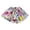 a-Pink18849, variant on FINALGANG Girls Kids Colorful Floral Animal Print Shorts Elastic Waist Ruffled Layered Casual Shorts For Summer Daily Party Wear Dark Green 18-24 Months