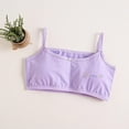 thumbnail image 3 of OGLCCG Girls' Training Bra Seamless Cotton Cami Wireless Bras with Adjustable Straps Full Cup Vest Bras with Chest Pads for Teen Girls 10-16 Years, 3 of 3