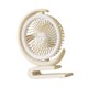 thumbnail image 5 of Ventilador de escritorio con carga USB, ventilador de mesa para el hogar, potente y práctico. Beige, 5 of 9