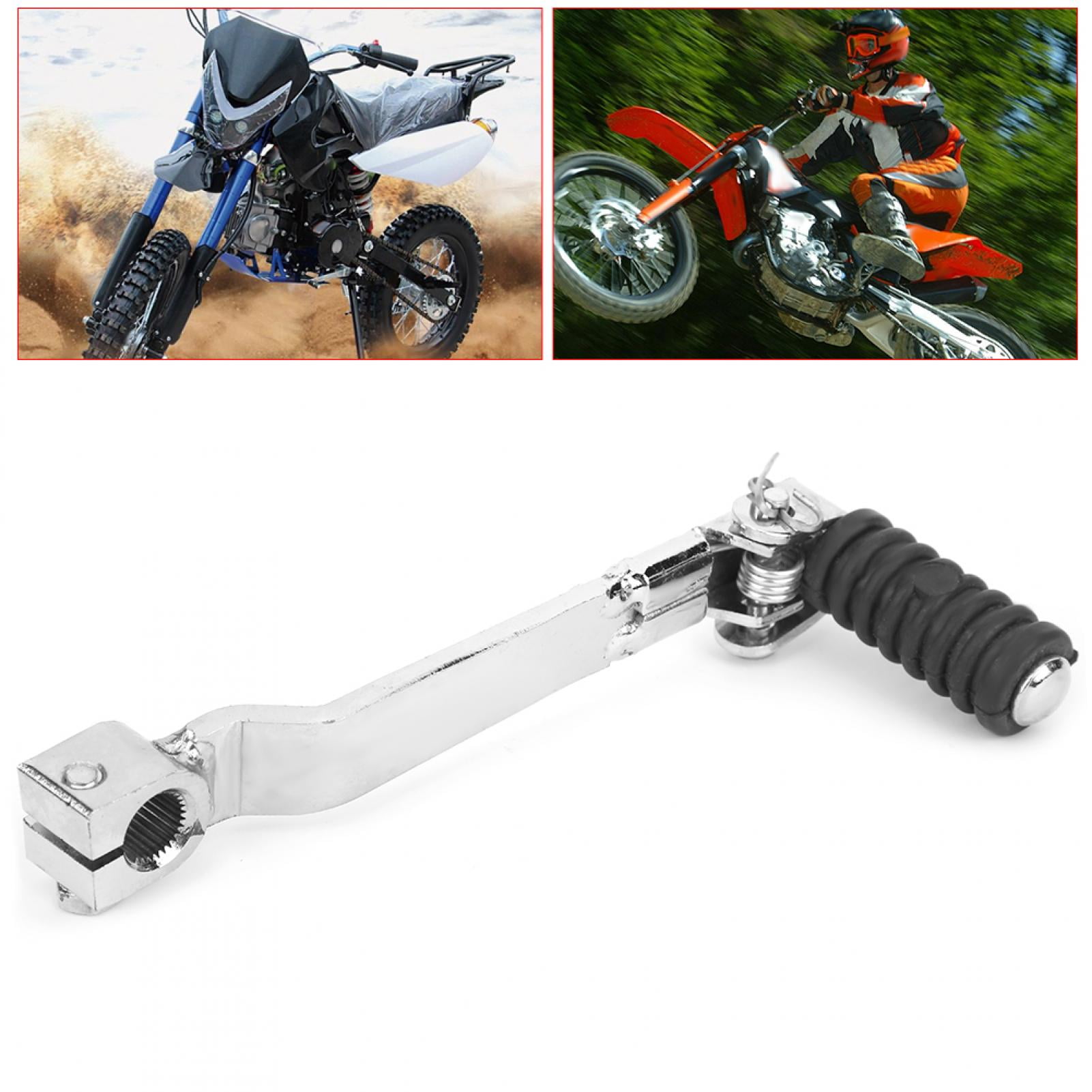 Ymiko 5 3in 0 4in Kick Start Starter Lever Fit For 110cc 125cc Pit Trail Quad Dirt Bike Atv Stainless Steel Starter Lever Kick Starter Walmart Com