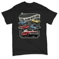 thumbnail image 5 of Still Plays With Cars Ford Falcon T-shirt 60-70s Classic Muscle Car Men's Tee, 5 of 7