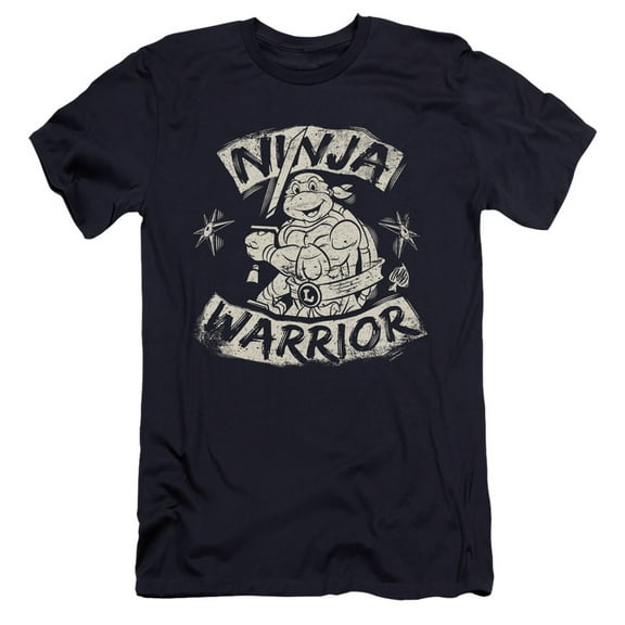 TMNT Teenage Mutant Ninja Turtles Ninja Warrior Unisex Adult Canvas Brand T Shirt