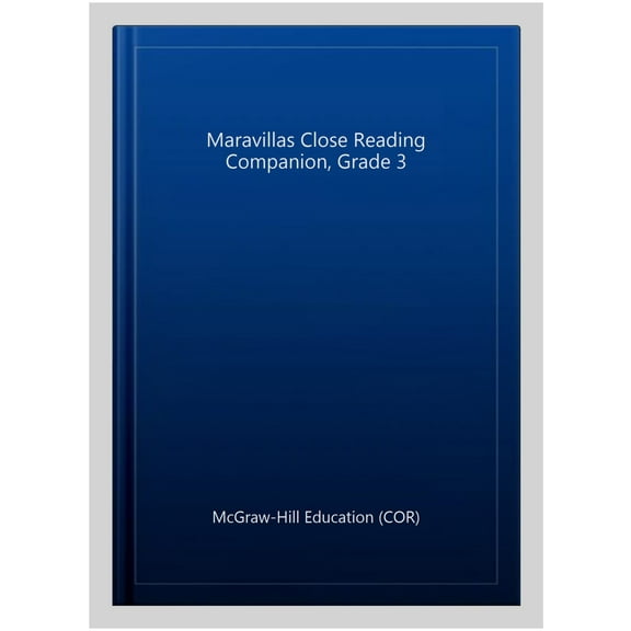 Pre-Owned Maravillas Close Reading Companion, Grade 3 (Elementary Core Reading) Paperback