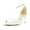 Bright White, variant on Women's Peonie Heeled Sandals Bright White 8.5M