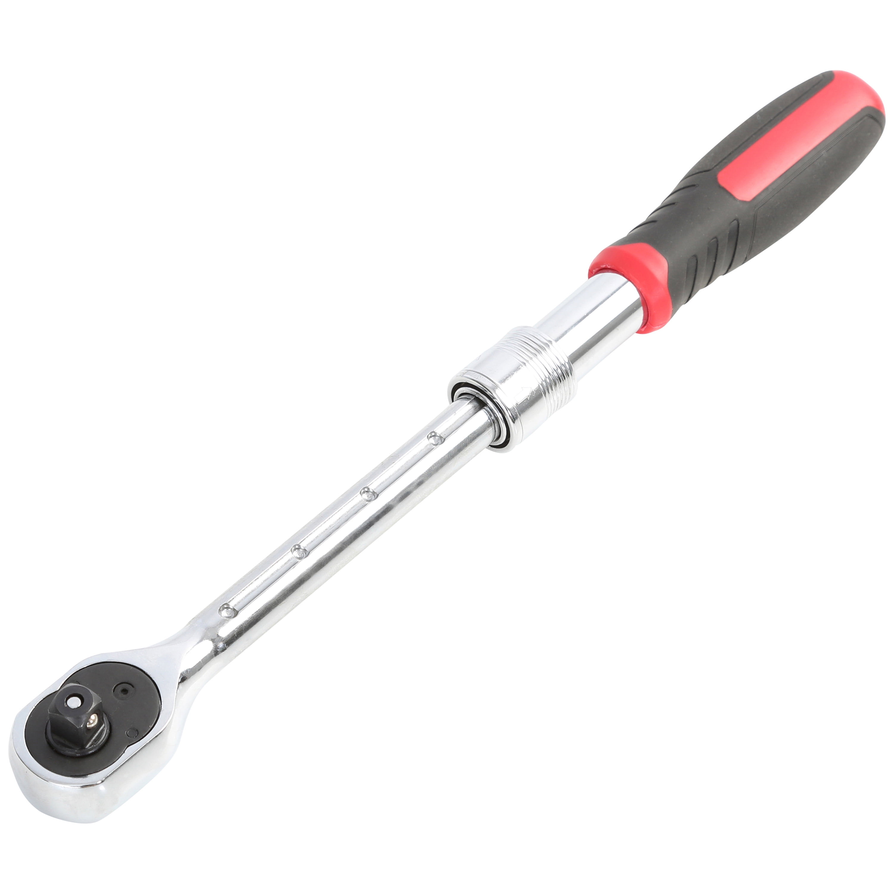 Hyper Tough 3/8-Inch Pear Head Extendable Ratchet, 72 Tooth Ratchet