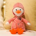 thumbnail image 2 of Almohada abrazable de felpa de pato suave, juguete de peluche de animal de peluche ultrasuave, almohada de felpa de pato fresca adorable para niños, juguete de muñeca de animal de peluche, regalo, 2 of 5