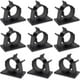 thumbnail image 1 of Clips de sujeción para cables ajustables, Clips para cables adhesivos de 3m, abrazaderas de alambre de nailon para coche, hogar y oficina, negro, paquete de 60, 1 of 5
