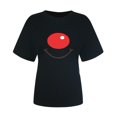 thumbnail image 4 of Birdeem Mode Femmes Manches Courtes Imprimé Floral Col Rond T-Shirt Blouse Chemises, 4 of 12