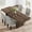 Walnut, variant on Extendable Rectangular Farmhouse Dining Table with Leaf, 62.99-84.65 in, Seats 6-10, Rounded Corners, Space-Saving Extension for Kitchen & Dining Room