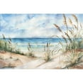 thumbnail image 3 of Tre Sorelle Studios 14x11 Black Modern Framed Museum Art Print Titled - Seaview Landscape, 3 of 5