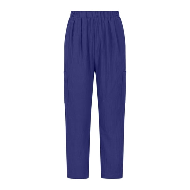 Bigersell Women's Patchwork Pants Full Length Pants Women Summer Pants