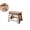 Khaki, variant on 9" Folding Step Stool for Adults, Step Stool with Handle Collapsible Foot Stools, Small Stepping Stool for Bathroom, Bedroom