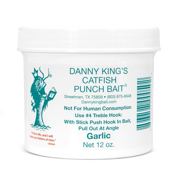 Danny King Catfish Punch Bait | 12oz | Garlic Flavor
