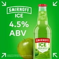 thumbnail image 2 of Smirnoff Ice Green Apple, 6 pack, 11.2 fl oz Bottles, 4.5% ABV, 2 of 9