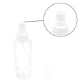 thumbnail image 5 of Paquete de 20 botellas de niebla fina transparentes de 2,7 oz con tapa de bomba, reutilizables y rellenables, pequeñas botellas de plástico vacías blancas transparentes, 5 of 5