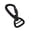 Style A, variant on CEORPER Outdoor Swivels Hook Carabiner Spring Hook Strong Tension Lobsters Buckle