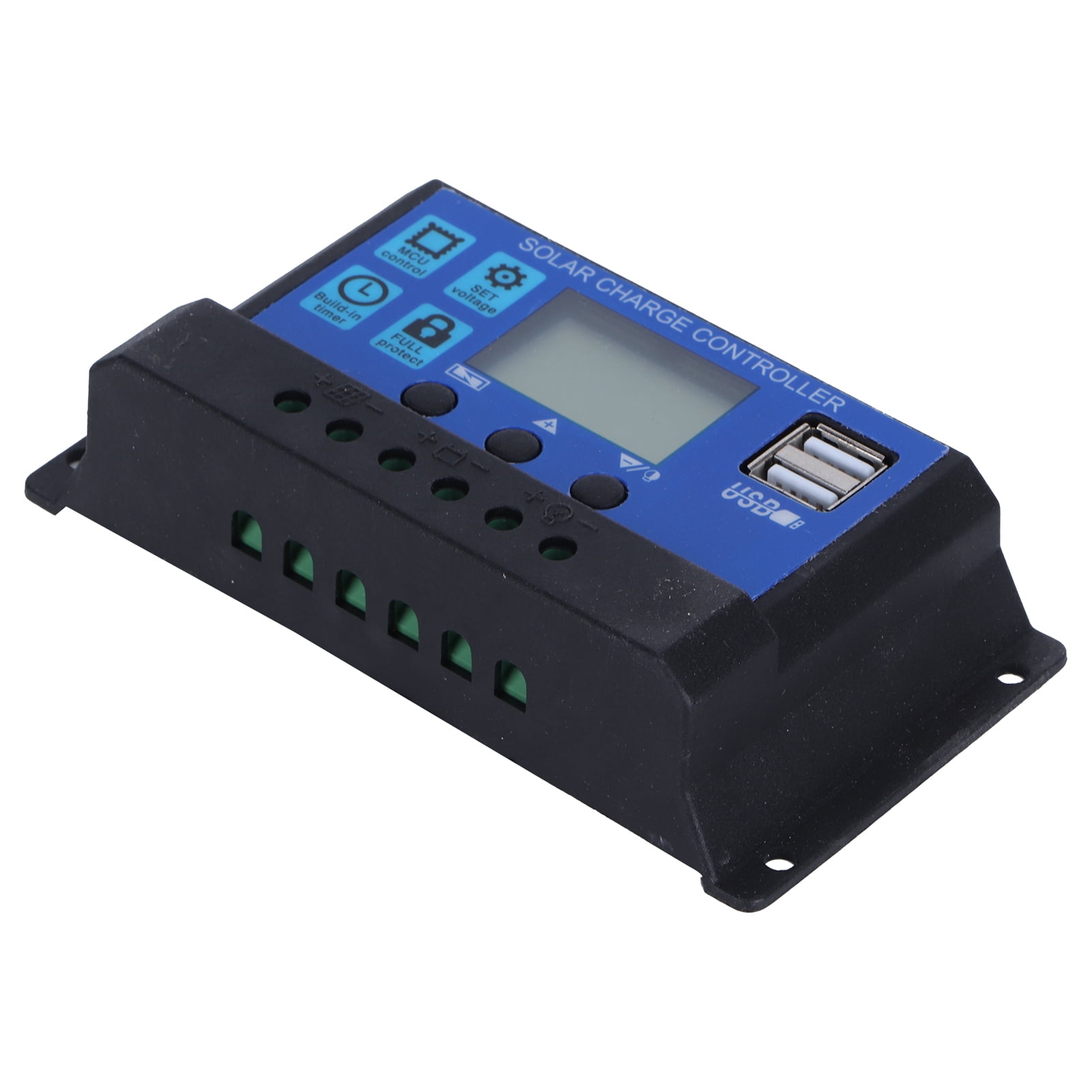 10W Solar Panel Kit With Charge Controller, 18V Polysilicon Module For RV, Boat  Home Use