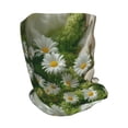 thumbnail image 2 of Disketp Nature Hand Daisies Art Slouchy Beanie Hip-Hop Soft Lightweight Running Beanie Adult Hats Chemo Cap for Men Women, 2 of 8